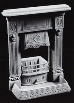 Small Victorian (bedroom) Fireplace kit