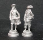 Figures, English Civil War, Officer & Drummer