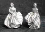 Pair of 'Royal Doulton' style Ladies