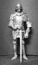 Knight in Mediaeval Armour