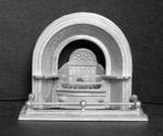 Arched 'Iron' Fireplace & Fender 1/24 kit