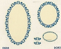 Blue Motif Pattern Transfers