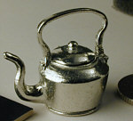 KETTLES AND COOKWARE - pewter 1/12th Scale