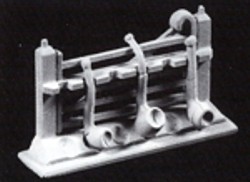 Pipe Rack with 3 Separate Pipes