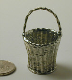 CUPS, VASES, BASKETS - pewter 1/12th Scale