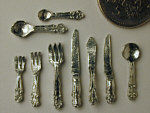 FLATWARE 1/12th Scale